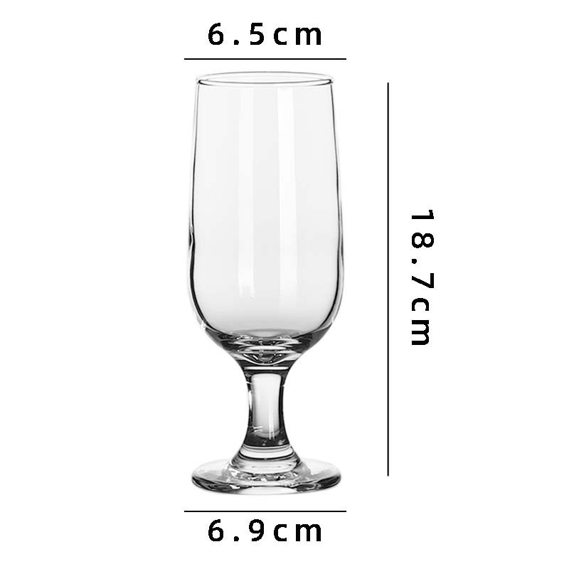 Taza de cerveza artesanal Taza de agua con burbujas de gas Taza de bebida fría de jugo de restaurante de red Taza de vidrio de cóctel