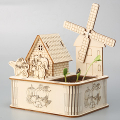 DIY Plant Garden Student Planting Toy STEM Science Experiment Technology Craft Experimental Materials