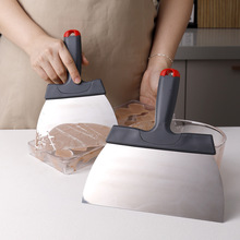 跨境热销巧克力调温铲不锈钢面团切面粉刮板奶油刮刀烘焙工具现货