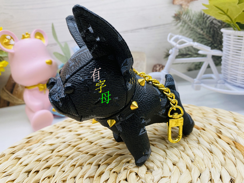 블랙 플라워 프렌치 불독