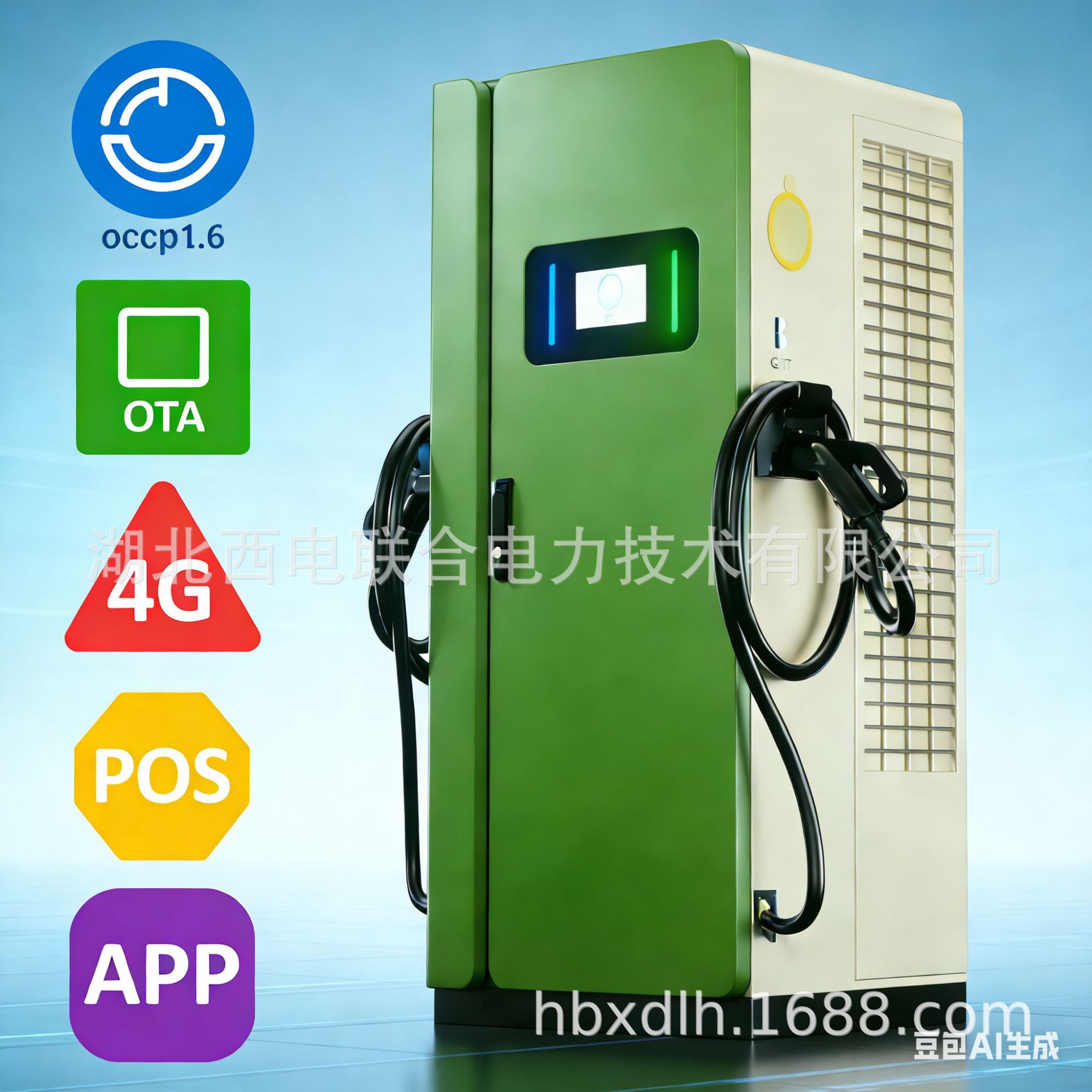 厂家直销120kw160kw直流商用停车场快充电桩湖北厂家工程车