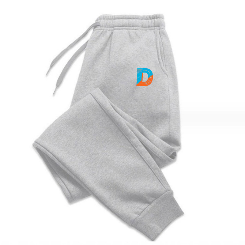 Direct from the manufacturer: Men's trendy printed sports pants, warm joggers, versatile cuffed pants, casual loose-fit sweatpants