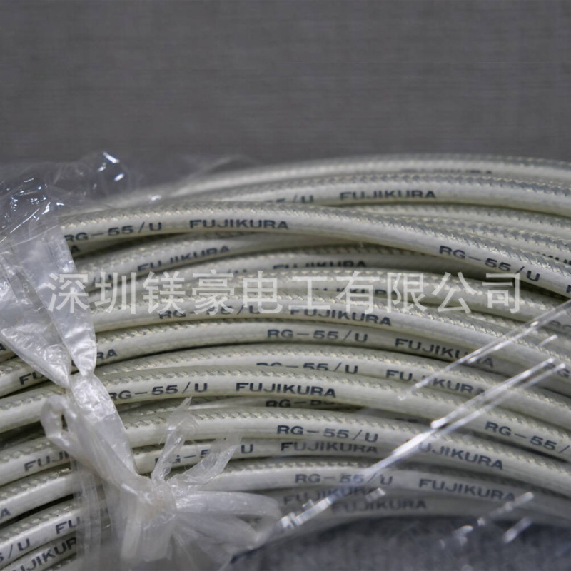 Original from Japan/Fujikura/Rg Type High-Frequency Coaxial Cable/Rg-62Au/Japanese Stock Original from Japan/Fujikura/Rg Type High-Frequency Coaxial Cable/Rg-62Au/Japanese Stock
