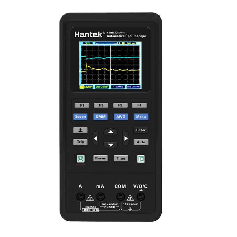 Hantek2D82AUTO汽车专用示波表汽车诊断通用示波器信号万用表