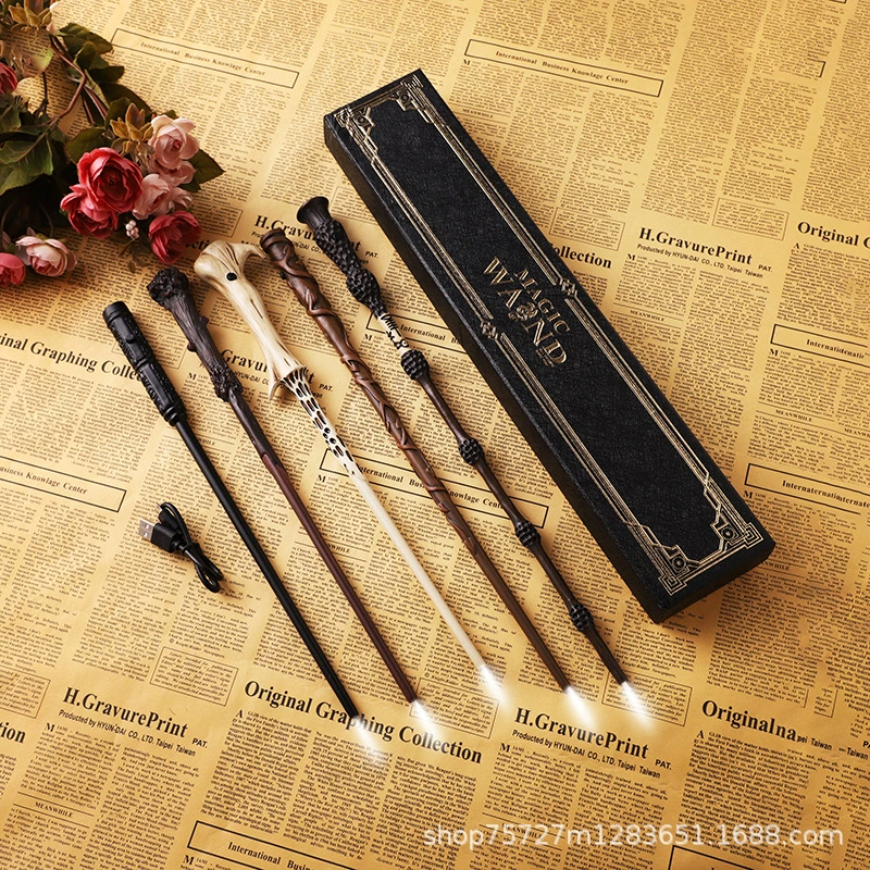 Гарри Поттер зарядная палочка альбудо светящаяся волшебная палочка Гермион зарядная палочка зарядный сценарий убийство реквизит