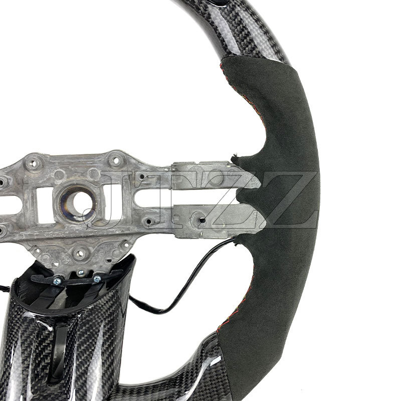 Suitable for Mercedes-Benz AMG CLA CLK CLC CLB C300 C- class dragonfly disc modified carbon fiber steering wheel