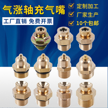 滑差轴气咀 气胀轴气嘴 气涨轴充气嘴 气配件 分切机冲气嘴