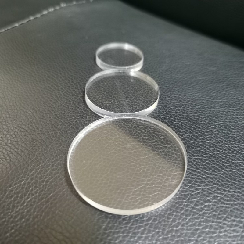 透明亚克力圆片方形圆形方块玩具底座手机支架diy手工材料
