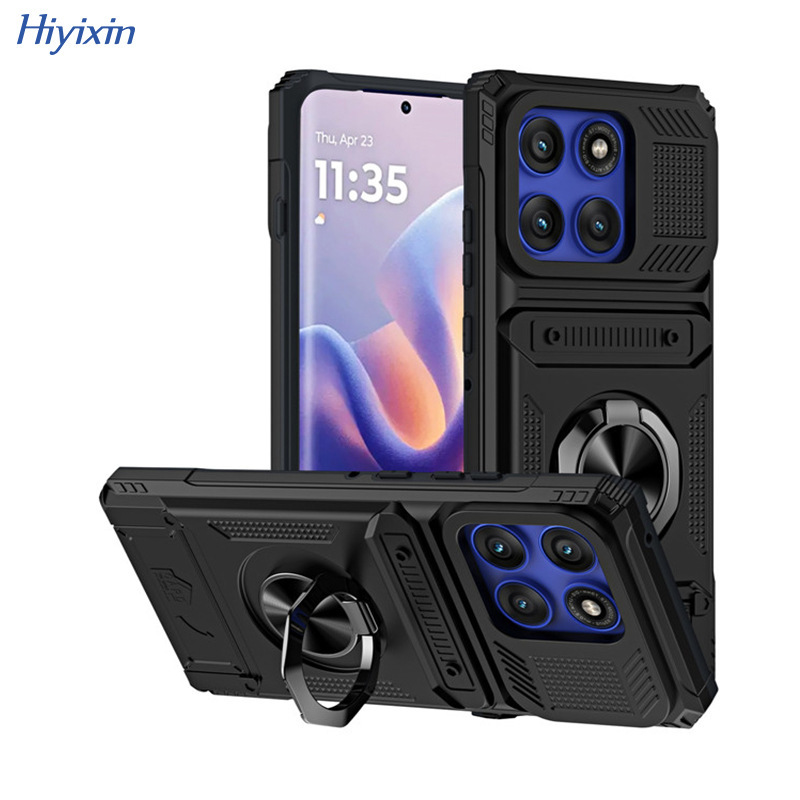 Suitable for Moto g Stylus Card Phone Case Motorola g Play Military Grade Anti-Fall Protective Cover