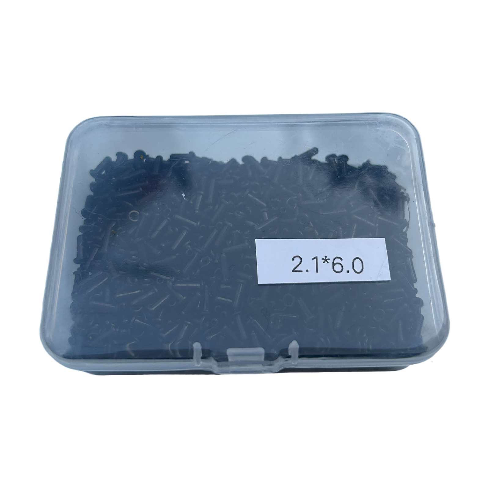 Nuevo estilo en caja de raqueta de bádminton tubo de protección de alambre manga de alambre agujero de alambre clavo de grano agujero de un solo hilo agujero de doble hilo doble pieza 20g