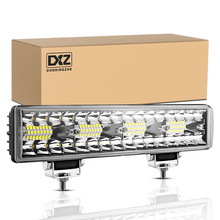 DXZ汽车LED工作灯12英寸64灯大视野带爆闪货车前照灯长条辅助灯