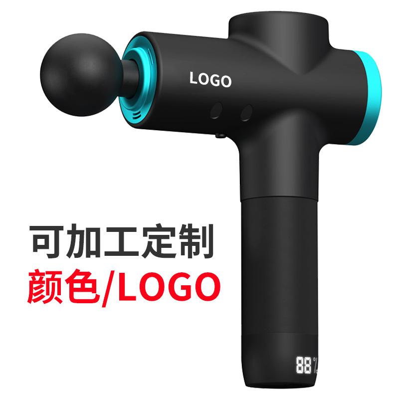 菠萝君筋膜枪肌肉按摩器触屏智能变速档位语音电动Booster筋膜抢