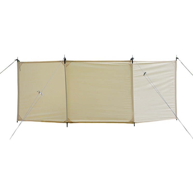 Outdoor Exquisite Camping Curtain Burning Table Windshield Wall Curtain Stove Tent Windproof Encircled Camping Screen