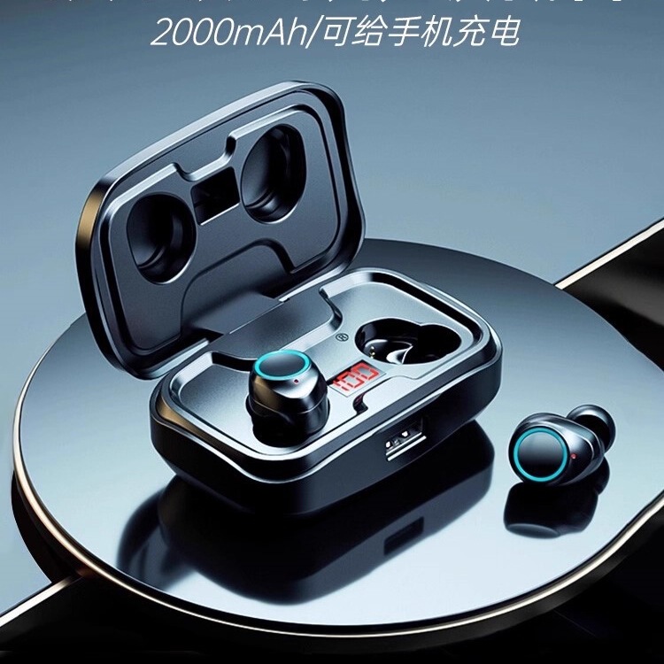 2025 New Bluetooth Headset Wireless Noise Reduction Sports Battery Life Large Battery Official Genuine In-Ear Male Game