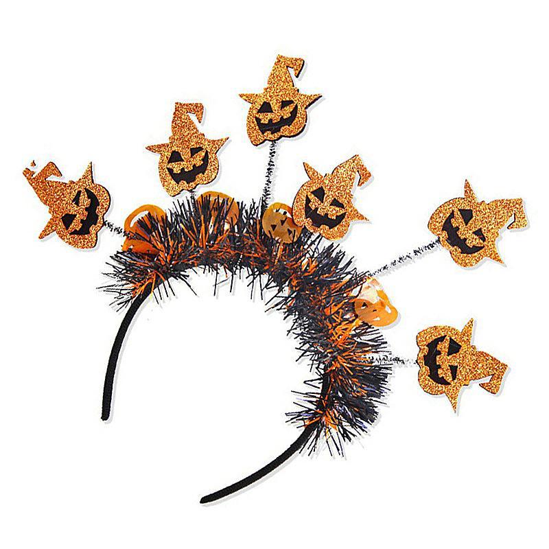 Diadema Temática de Halloween de Plástico y Resina con Diseño de Calabaza para Fiesta de Halloween image 30
