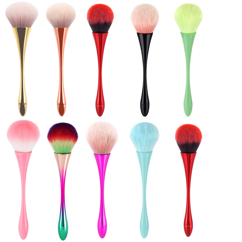 Internet Celebrity Nail Brush Dust Brush Multicolor Small Man Waist Powder Brush Multifunctional Makeup Brush Cleaning Brush Nail Dust Brush