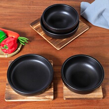 日韩式拌饭锅芝士麻辣烫米线陶瓷砂锅碗家用餐厅煲汤碗深浅锅炖锅