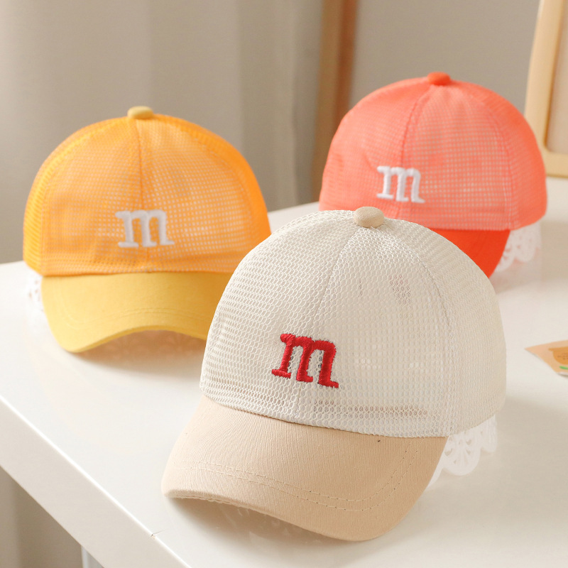 Baby Hat Spring and Summer 2021 New Fashion Korean Style Duckbill Hat Boys and Girls Cute Sunshade Baseball Cap