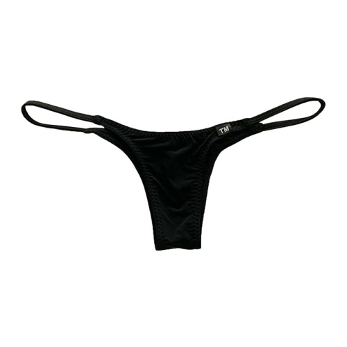 Ultra-low-rise men's bikini ice silk ultra-thin triangle briefs, flat-fitting men's underwear 3011