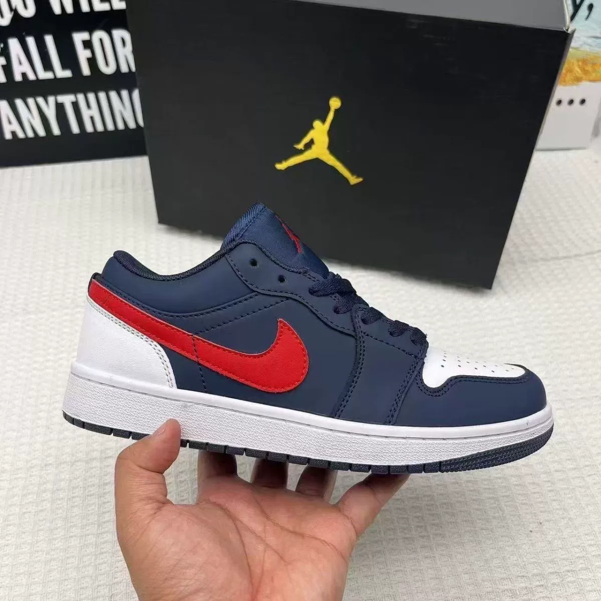 Кроссовки Air Jordan 1, трендовые низкие кроссовки для мужчин и женщин для отдыха