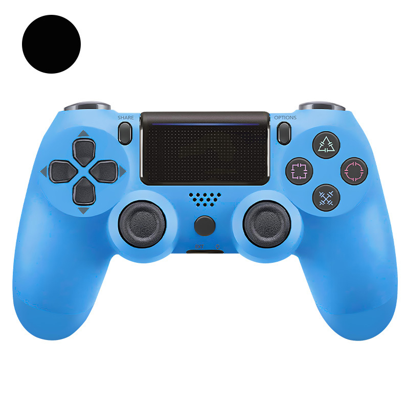 Control Inalámbrico Bluetooth P4 de ABS con Doble Motor de Vibración para Consola P4 y PC