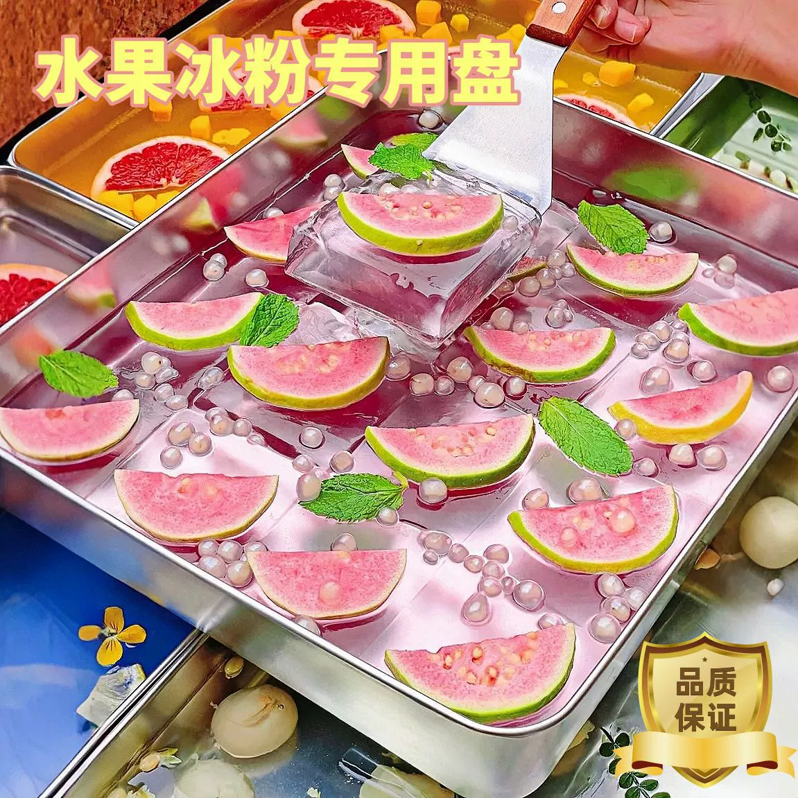 Банка для хранения stainless steel for commercial use, rectangular tin box, full set