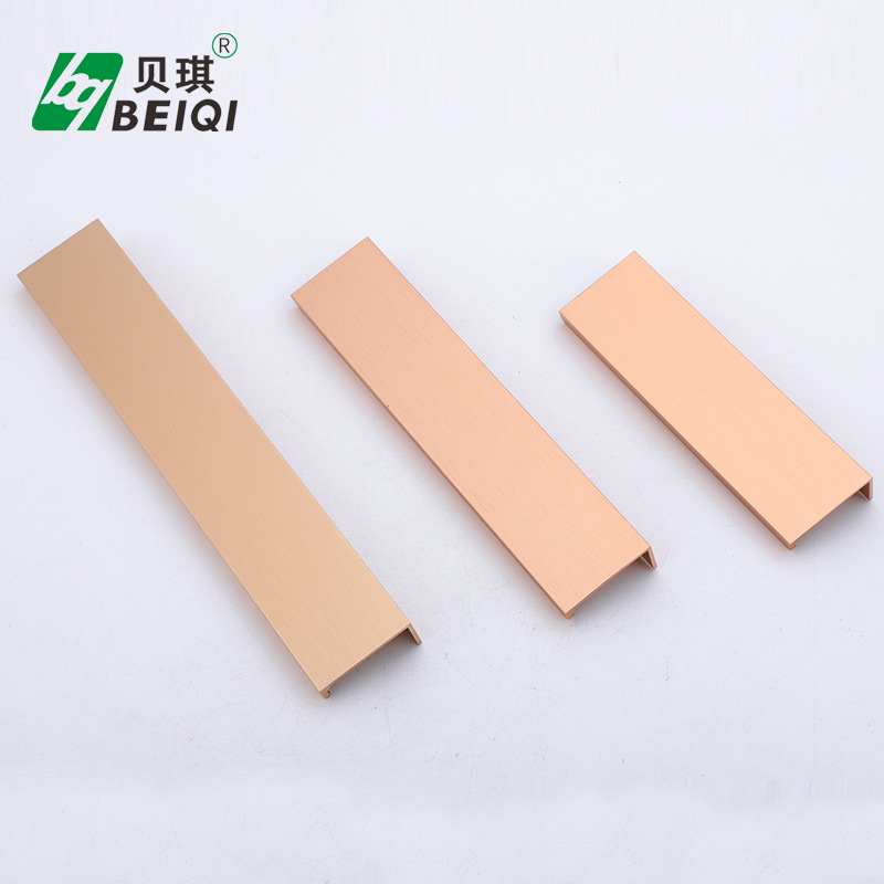 拉絲金簡易拉手 啞光把手 鞋櫃衣櫃時尚拉手五金家具廠家直銷批發