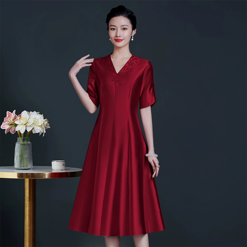 Большая свадебная мама вечернее платье благородное платье