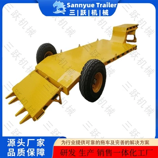 压路机拖车 拖拉机牵引挖掘机平板车 运输工具压路机拖低平板拖车