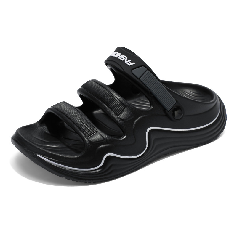 Sandalias deportivas para hombres de verano al aire libre ocio para conducir zapatillas de doble propósito con suela suave de verano zapatillas frías de tamaño grande
