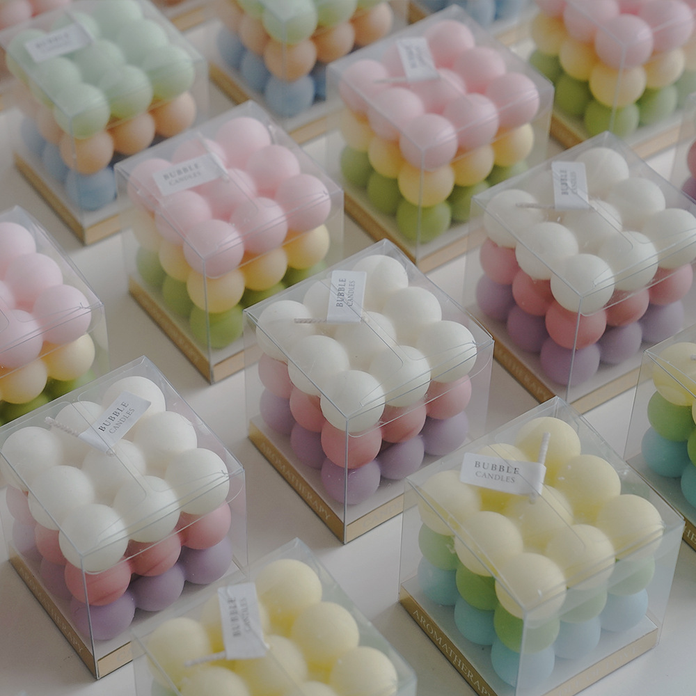 Cross-border Rubik 's perfume cera de atmósfera adornos de regalo de alto nivel de estilo de mano cera de perfume