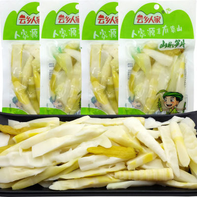 Bamboo shoot tips precooked and ready to be eaten Yun Xiang Other people Sansho pickled pepper Bamboo shoots Open bags precooked and ready to be eaten Bamboo shoots Crispy bamboo shoots packing leisure time snacks