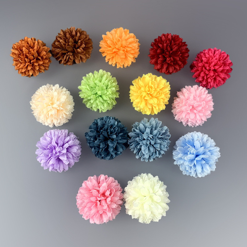 Table Tennis Chrysanthemum Flower, 7cm Diameter Ball Chrysanthemum Artificial Flower Accessory for Wedding Hall Flower Arrangement, Silk Flower Table Tennis Chrysanthemum Ball Flower Table Tennis Chrysanthemum Flower, 7cm Diameter Ball Chrysanthemum Artificial Flower Accessory for Wedding Hall Flower Arrangement, Silk Flower Table Tennis Chrysanthemum Ball Flower