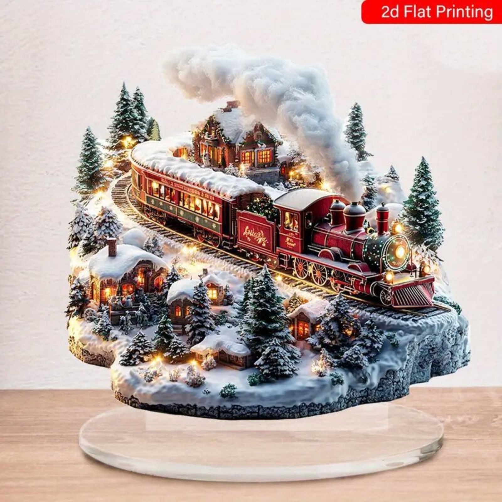 Cross-border new product: desktop decorations, home and office acrylic ornaments, Christmas decorations