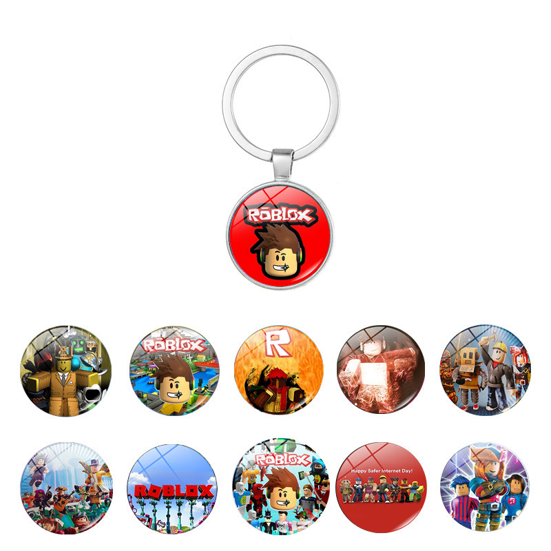 Roblox Game Character Creative Peripheral Keychain Jewelry Key Chain Ring Wholesale Roblox Game Character Creative Peripheral Keychain Jewelry Key Chain Ring Wholesale