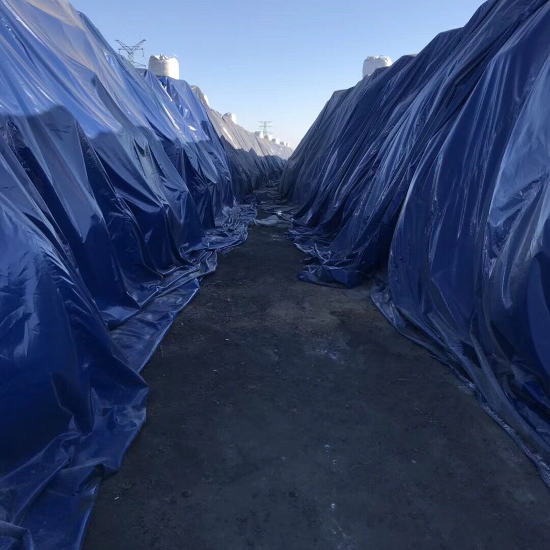 400克500克加厚蓝色刀刮布三防布防雨耐晒抗老化货场盖布篷布