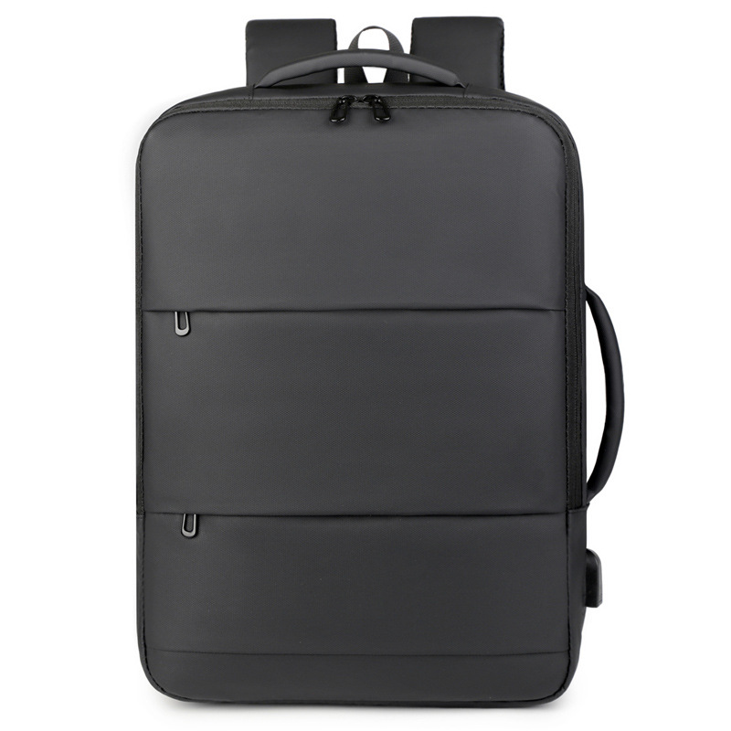 Men's Laptop Backpack Expandable Waterproof Business Travel Bag_voghion.com