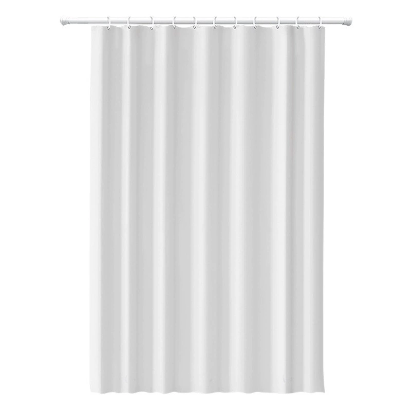 В наличии: трансграничная 3D-печатная занавеска для душа из ПЭВА, утолщенная, водонепроницаемая, устойчивая к плесени, перегородка для ванной с крючками в комплекте.