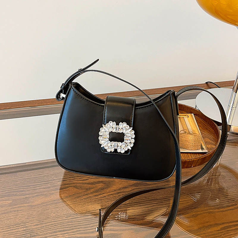 French minimalist small for women in 2024, new western-style hand-held underarm bag, niche and versatile single shoulder_voghion.com