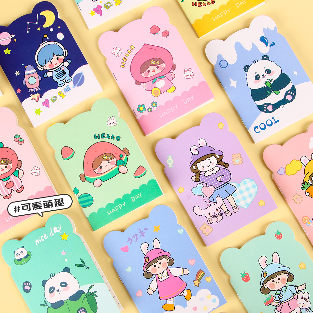 Cuaderno creativo de dibujos animados alienígenas de alto valor facial cuaderno personalizado con un cuaderno lindo regalo de recompensa diario