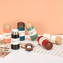 迷你保溫杯商務口袋杯 可愛便攜印logo水杯 304不鏽鋼保溫杯批發