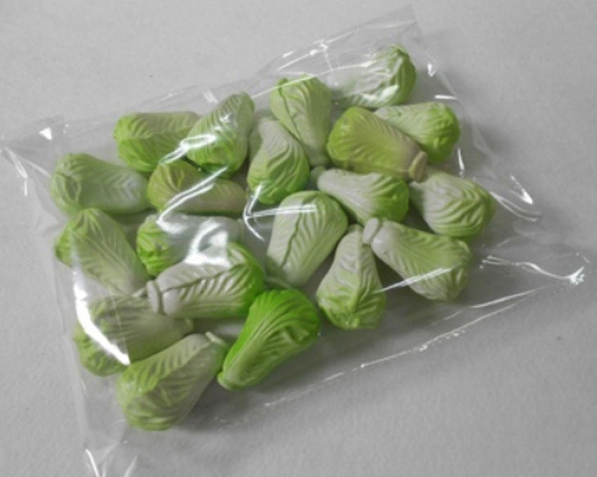 5cm plastic green cabbage