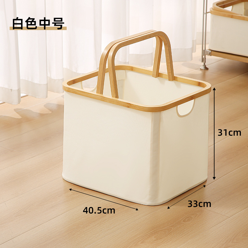 Cestas de ropa sucia modernas y simples plegables de tela de baño lavabos de baño caja de almacenamiento de escritorio casera cesta de ropa sucia
