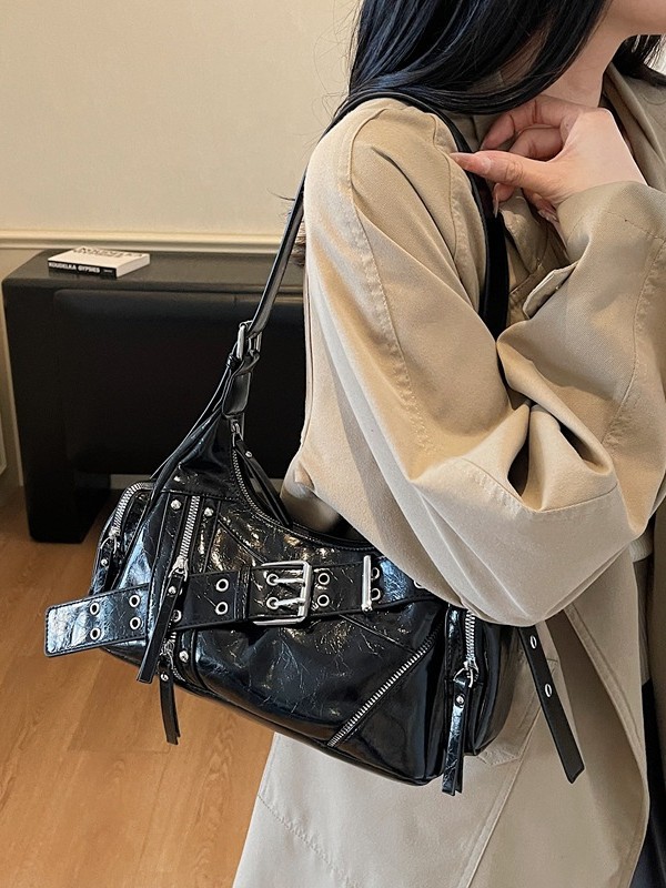 Nicho de viento perezoso, dulce y fresco bolso de motocicleta para mujeres transfronterizas nuevo estilo coreano de gran capacidad de transporte de hombro mochila