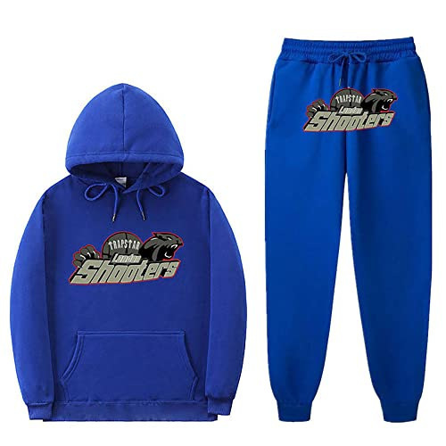 2023年新作 AliExpress Amazon トレンド メンズ＆レディース カジュアル フード付き裏起毛スウェット スポーツウェアセット トレンドスタイル|undefined