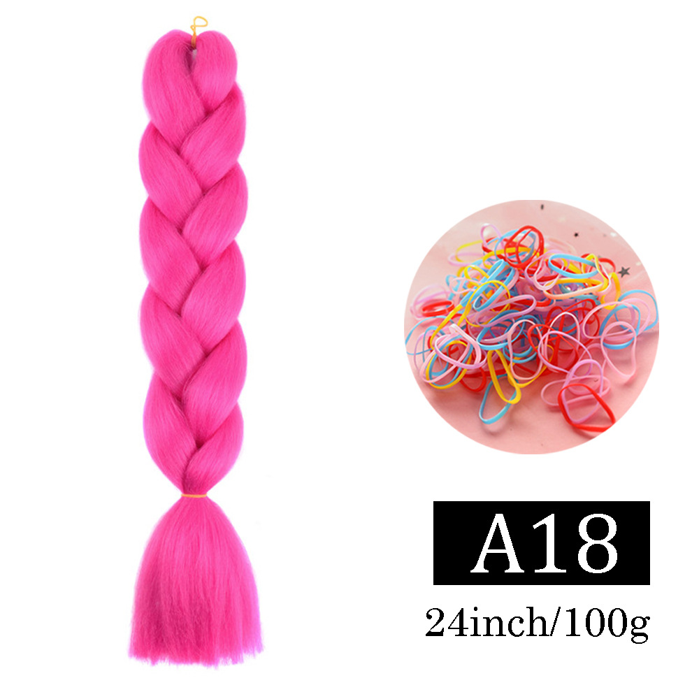 Peluca de trenza grande africana, color, trenza sucia, cuerda para el cabello, degradado, fibra química, trenza grande, reggae, hip-hop, trenza sucia, trenza