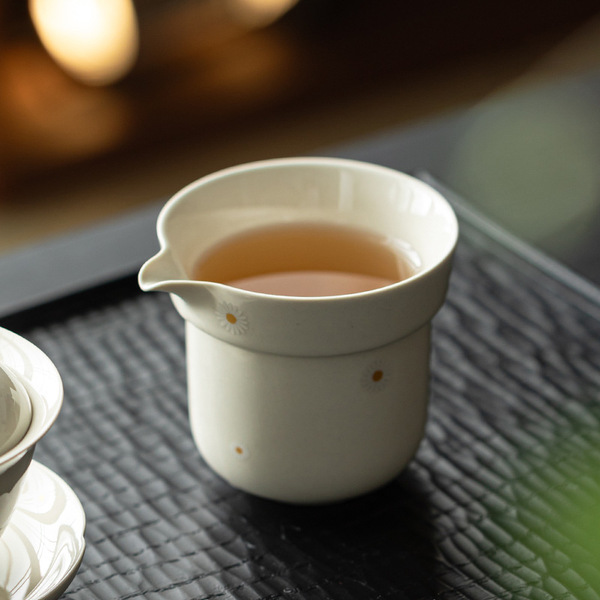 Grain and wood ash glaze fair cup Japanese Zen handmade creative…