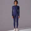 6649 long jacket-Deep Blue