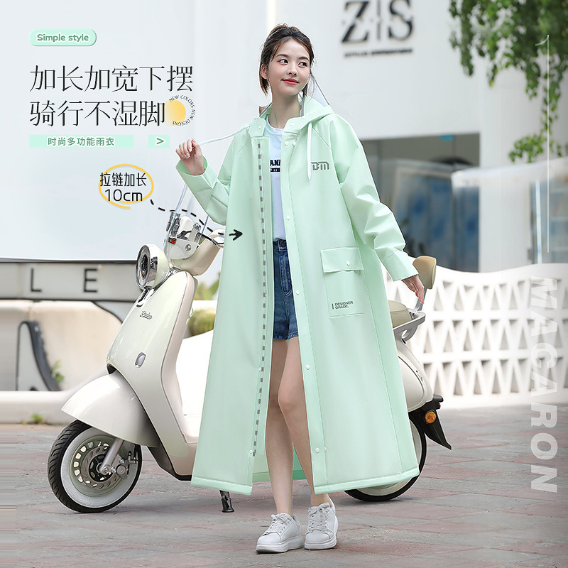 U.S. Single Raincoat Long Full-body Anti-rainstorm Adult Outer Wear Electric Car Special Person Car Separated Thickened Poncho U.S. Single Raincoat Long Full-body Anti-rainstorm Adult Outer Wear Electric Car Special Person Car Separated Thickened Poncho