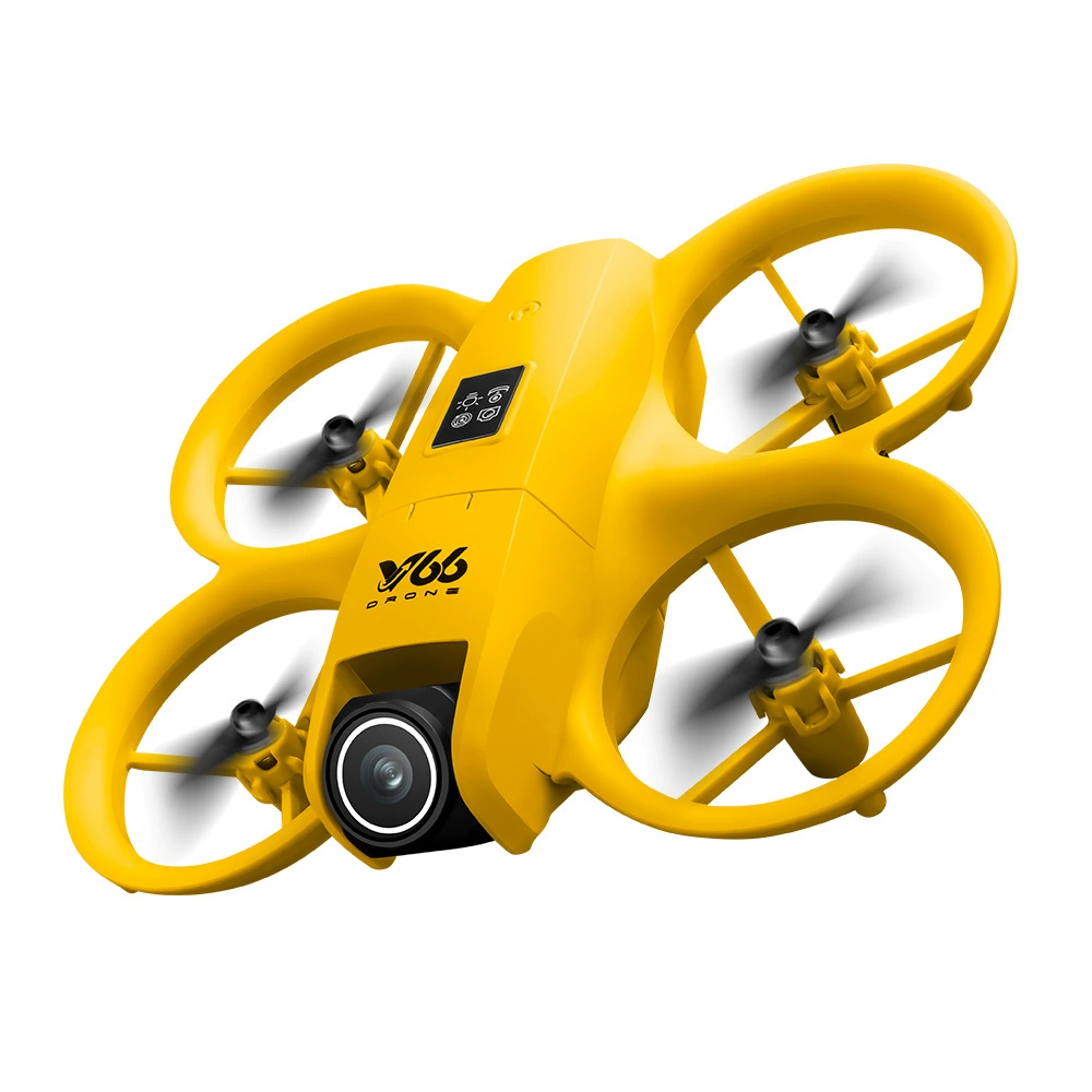 Compact Drone V66, Optical-Flow Camera & Obstacle Avoidance, Single/Dual/Triple Motor Options